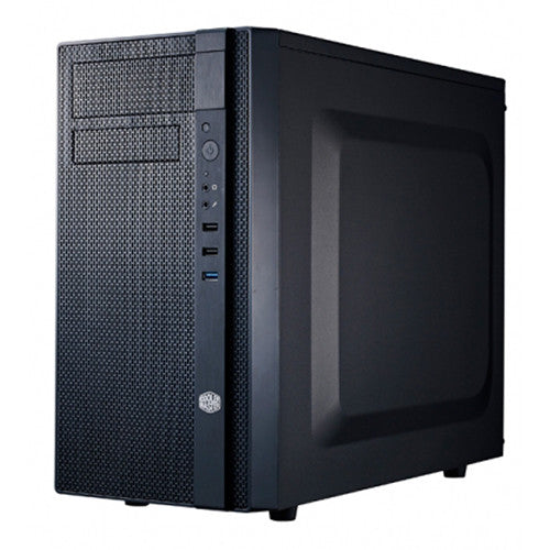 Cooler Master N200 Caja Torre Media Negro Midnight con Ventiladores USB 3.0 y 4 Ranuras de Expansión