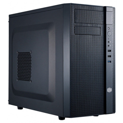 Cooler Master N200 Caja Torre Media Negro Midnight con Ventiladores USB 3.0 y 4 Ranuras de Expansión