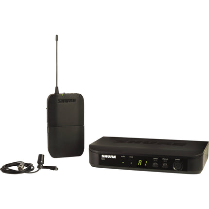 Shure BLX14/CVL Sistema Inalámbrico Micrófono Lavalier Cardioide 14 Horas Batería Ampliable 12 Canales
