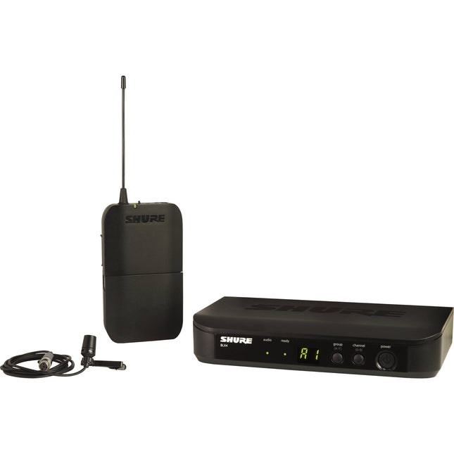 Shure BLX14/CVL Sistema Inalámbrico Micrófono Lavalier Cardioide 14 Horas Batería Ampliable 12 Canales