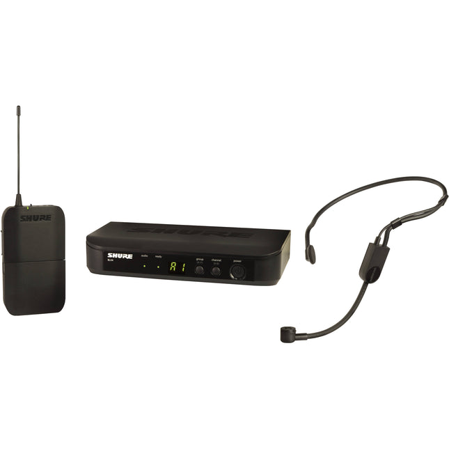 Shure BLX14/PGA31 Sistema de Micrófono Inalámbrico Cardioide con 14 Horas de Batería y Alcance de 300 Pies