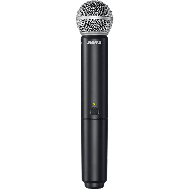 Shure BLX2/SM58 Transmisor Micrófono Inalámbrico Manos Libres 14 Horas Batería
