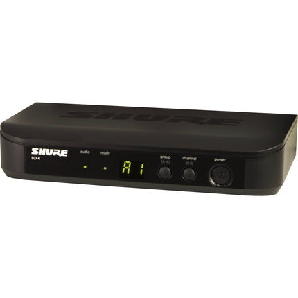 Shure BLX4 Receptor Inalámbrico de Mesa Canal Único 123 Frecuencias
