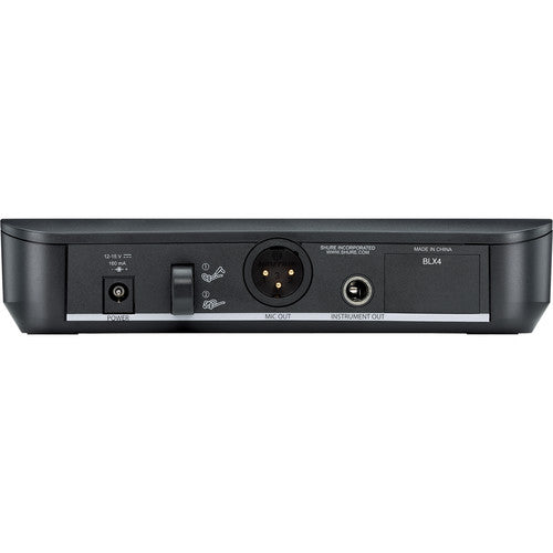 Shure BLX14/PGA31 Sistema de Micrófono Inalámbrico Cardioide con 14 Horas de Batería y Alcance de 300 Pies