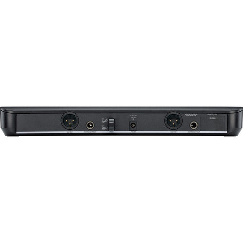 Shure BLX88 Receptor Inalámbrico Mesa Doble Canal 123 Frecuencias 300 Pies Alcance