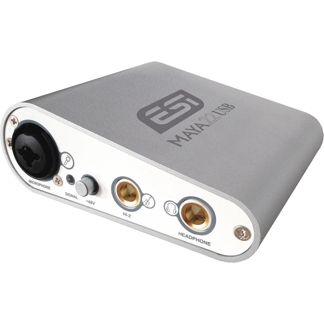ESI MAYA22 Interfaz de Audio USB Flexible 24-Bit 96 kHz 1 Año Garantía