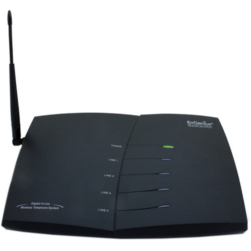 EnGenius DuraFon PRO Teléfono Inalámbrico Multi-Línea Base Expandible 4 Líneas Cubierta 250000 ft²