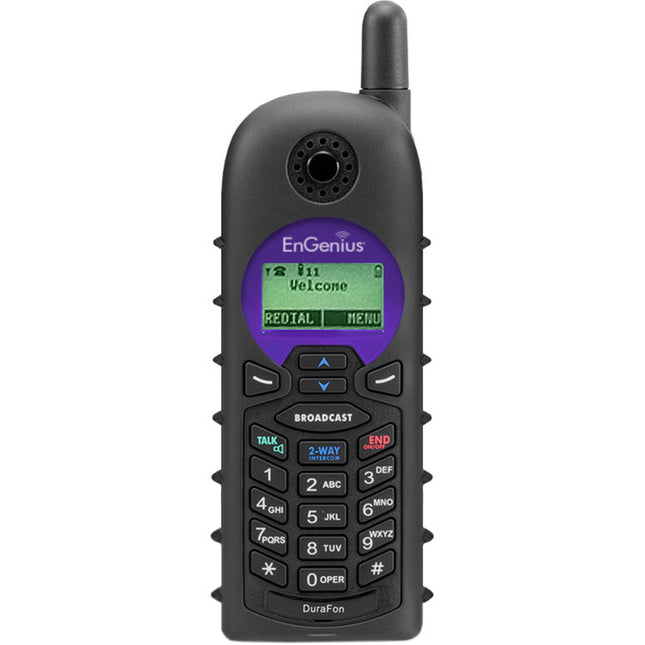 EnGenius DuraFon-SIP Teléfono Inalámbrico con Cobertura 25000 pie² y 4 Llamadas Concurrentes