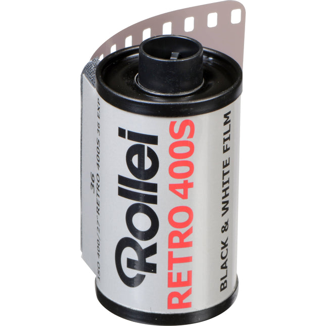 Rollei Retro 400S Película en Blanco y Negro ISO 400 36 Exposiciones 35mm