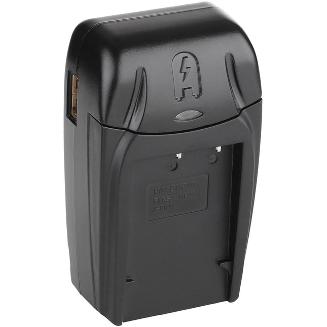 Watson Cargador Compacto AC/DC con Placa Adaptadora para NP-40 KLIC-7005 D-Li85