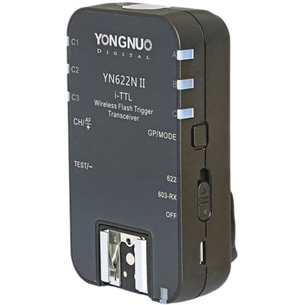 Yongnuo i-TTL Transceptor YN622N II para cámaras Nikon Pack 2 unidades