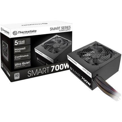 Thermaltake Smart 700W Fuente de Alimentación 80 PLUS 120mm Ventilador