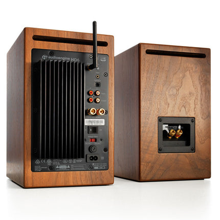 Audioengine HD6 Sistema de Altavoces Bluetooth 50W 5.5" Madera
