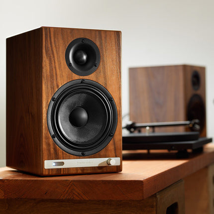 Audioengine HD6 Sistema de Altavoces Bluetooth 50W 5.5" Madera