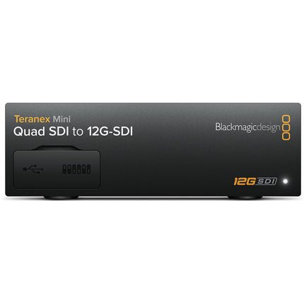 Blackmagic Design Teranex Mini Quad SDI a SDI 12G Convertidor 4K UHD 24-bit 48kHz