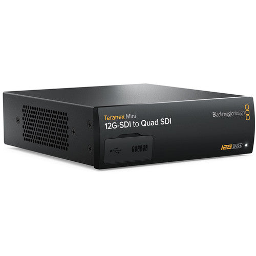 Blackmagic Design Teranex Mini Convertidor 12G-SDI a Quad SDI con 4 Salidas 3G-SDI
