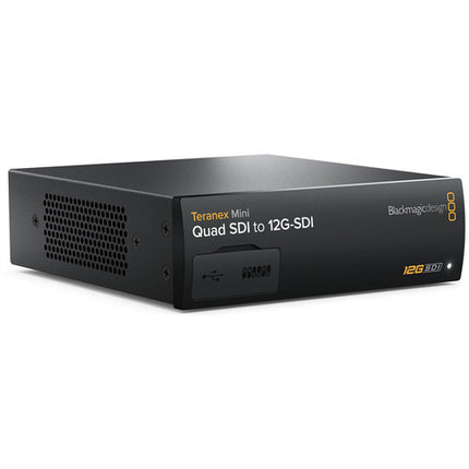Blackmagic Design Teranex Mini Quad SDI a SDI 12G Convertidor 4K UHD 24-bit 48kHz
