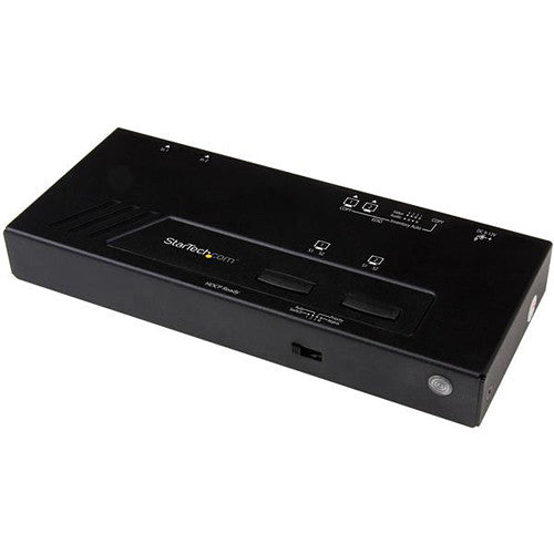 StarTech VS222HD4K conmutador matriz HDMI 4K 3840x2160 incluye control remoto