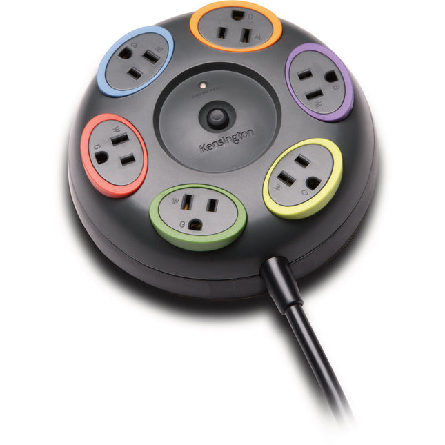 Kensington SmartSockets Protector de Sobretensión 6 Tomas con Garantía Limitada
