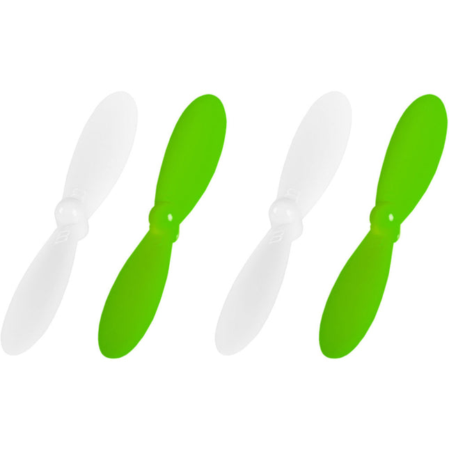 HUBSAN Hélices para Cuadricóptero H108 SPYDER Blanco Verde