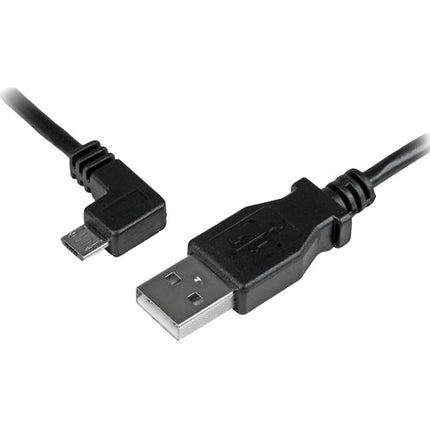 StarTech Cable de Carga y Sincronización Micro-USB Ángulo Izquierdo 3 pies USB 2.0
