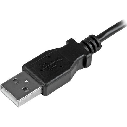 StarTech Cable de Carga y Sincronización Micro-USB Ángulo Izquierdo 3 pies USB 2.0