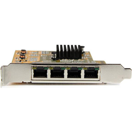 StarTech ST1000SPEX43 Tarjeta Adaptadora Red PCIe 4 Puertos Gigabit 2000 Mbps