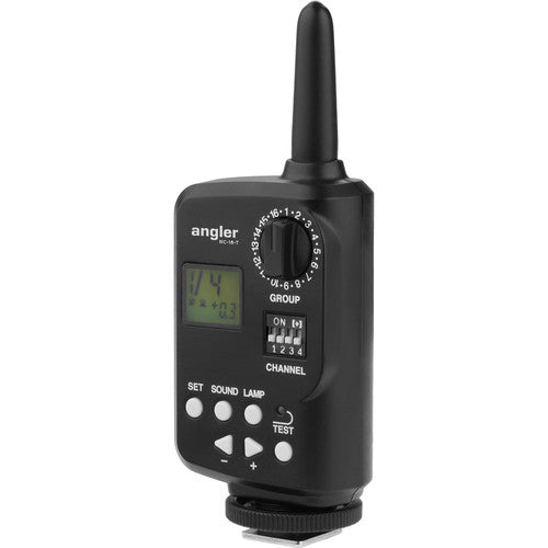 Angler RC-16-T Transmisor para Monolight Alcance 46 m Pantalla LCD