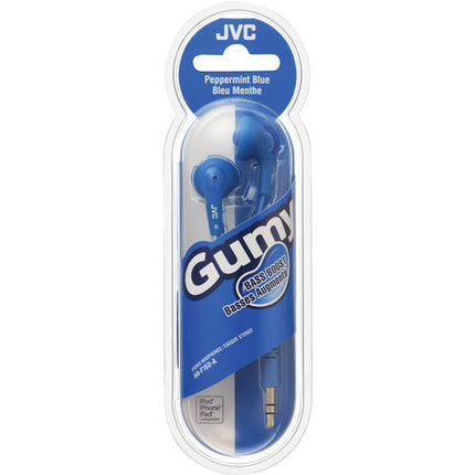 JVC HA-F160 Auriculares de goma azul unidad 13.55mm respuesta 15Hz-20kHz