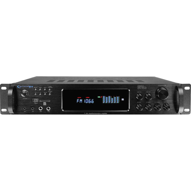 Technical Pro H1502URBT receptor de audio 5.2 canales 1500W Bluetooth USB SD