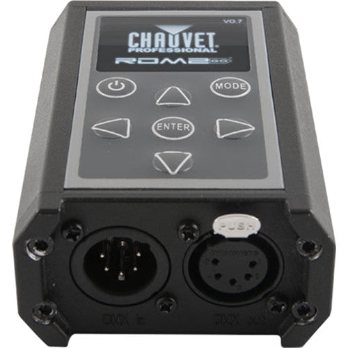 CHAUVET Professional RDM2go Herramienta de Mantenimiento DMX y RDM con 8 Horas de Batería y Adapters Incluidos