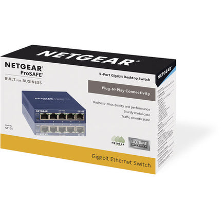 Netgear ProSafe Switch De Escritorio 5 Puertos Gigabit Switch Rendimiento