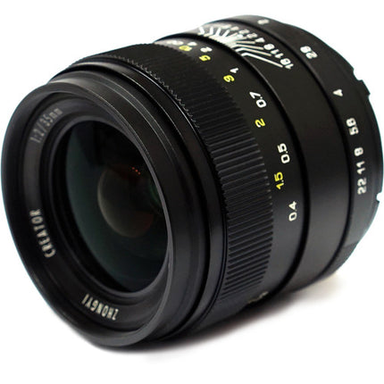Mitakon Zhongyi Creator 35mm f2 para Nikon F Montura con enfoque manual y apertura f2-f22
