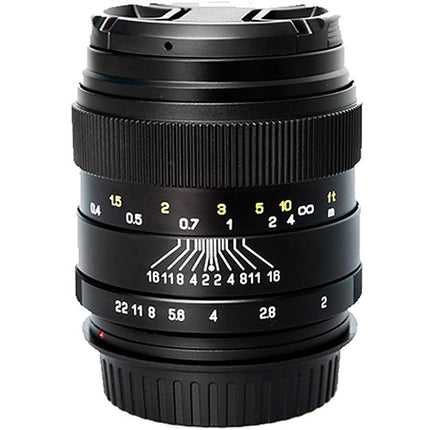 Mitakon Zhongyi Creator 35mm f2 para Nikon F Montura con enfoque manual y apertura f2-f22