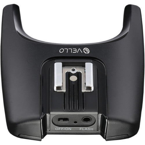 Vello FreeWave Mini-Stand receptor de radio 2.4GHZ alcance 60m montaje flash