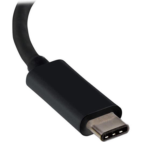 StarTech Adaptador USB Tipo-C a VGA Negro Compatible MacBook Chromebook