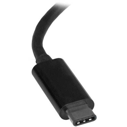 StarTech Adaptador USB 3.1 Gen 1 Tipo C a Ethernet Gigabit Negro 5 Gb/s