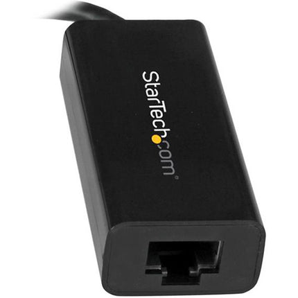 StarTech Adaptador USB 3.1 Gen 1 Tipo C a Ethernet Gigabit Negro 5 Gb/s