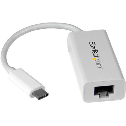StarTech Adaptador USB Tipo C a Ethernet Gigabit USB 3.1 Gen 1 5 Gb/s Blanco