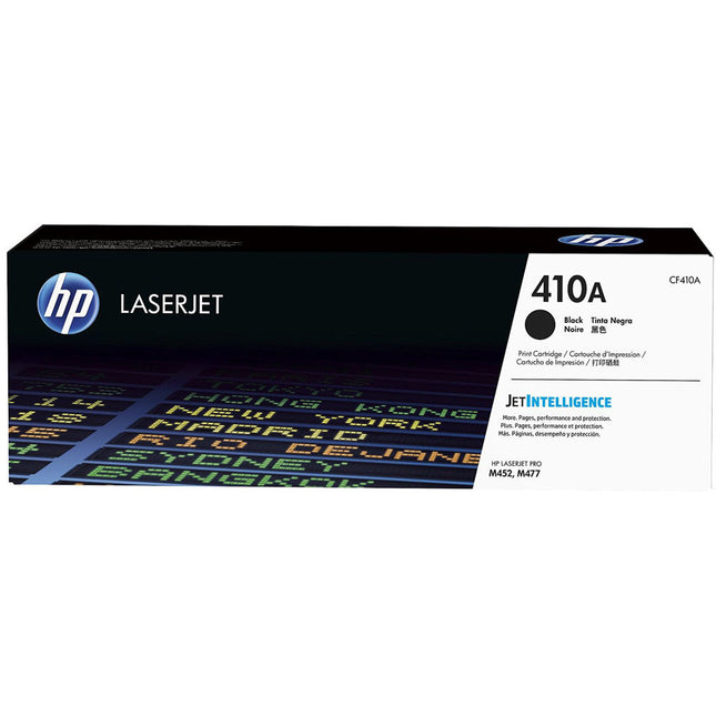 Tóner negro HP 410A para impresora LaserJet M452 M477 capacidad 2300 páginas
