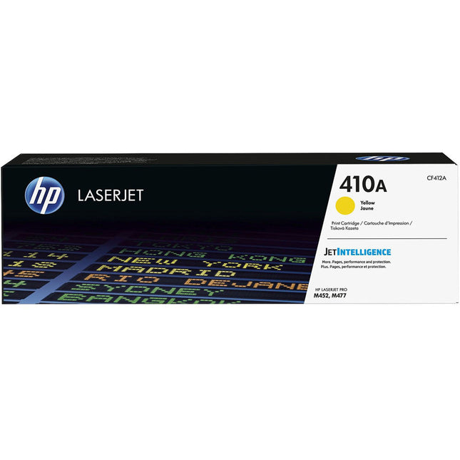 Cartucho de tóner amarillo HP 410A para impresoras LaserJet M452 M477 2300 páginas