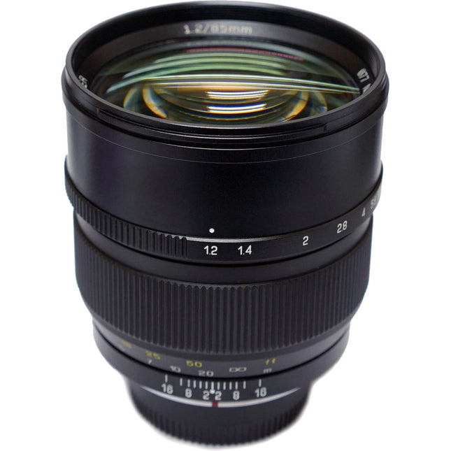 Mitakon Zhongyi Speedmaster 85mm f/1.2 para Nikon Montura F Manual