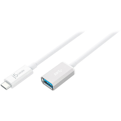 j5create Adaptador USB 3.1 Gen 1 Tipo C a Tipo A 5 Gbps