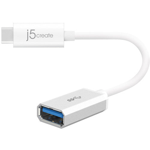 j5create Adaptador USB 3.1 Gen 1 Tipo C a Tipo A 5 Gbps