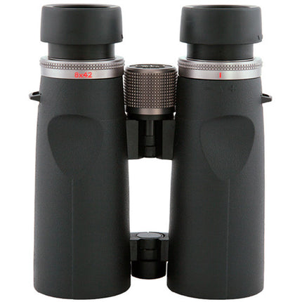 BRESSER 8x42 Everest Prismáticos 65° Ángulo Amplio Resistentes al Agua Estuche y Correa