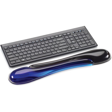 Kensington Duo Gel Reposamuñecas para Teclado Azul con Canal de Ventilación