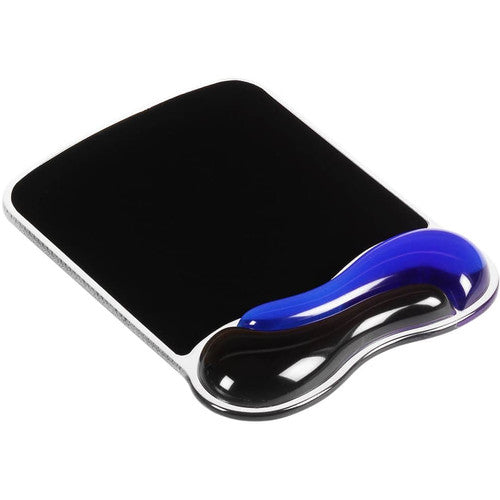 Kensington Duo Gel Mouse Pad con Reposamuñecas Gel Ventilado Azul Negro