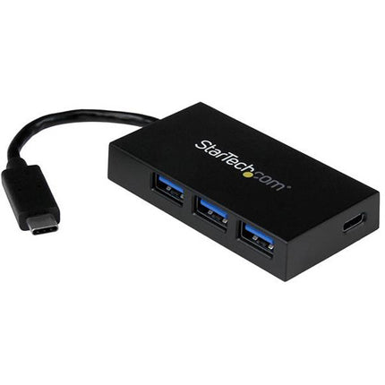 StarTech HB30C3A1CFB Concentrador USB 3.0 4 Puertos Negro Garantía 2 Años