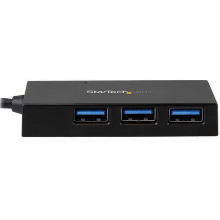 StarTech HB30C3A1CFB Concentrador USB 3.0 4 Puertos Negro Garantía 2 Años