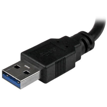 StarTech Adaptador USB 3.0 a Red Gigabit con Hub USB de 2 Puertos